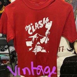 Vintage the clash shirt